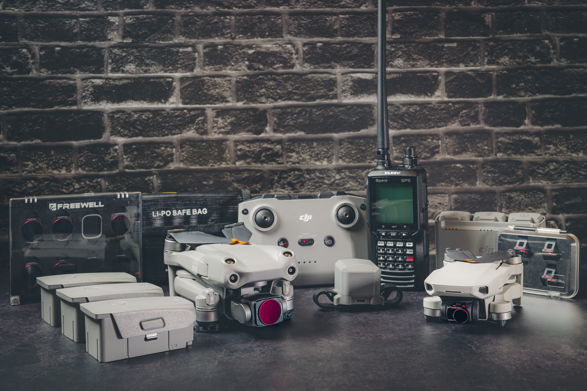 Equipo de drones y accesorios