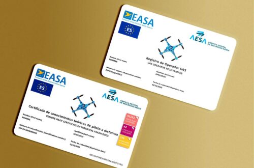 Certificado piloto de drones