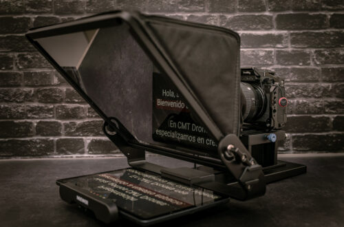 Teleprompter - Nuestro Equipo CMT Drones