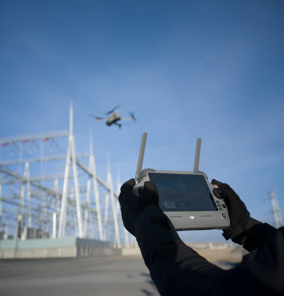Inspección técnica con dron en Barcelona